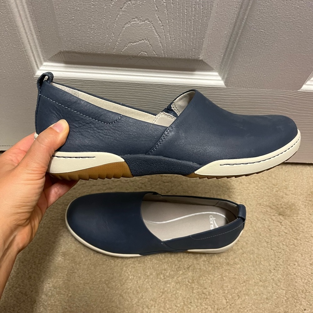 NIB Dansko Reba Vintage Nappa in Denim size 41